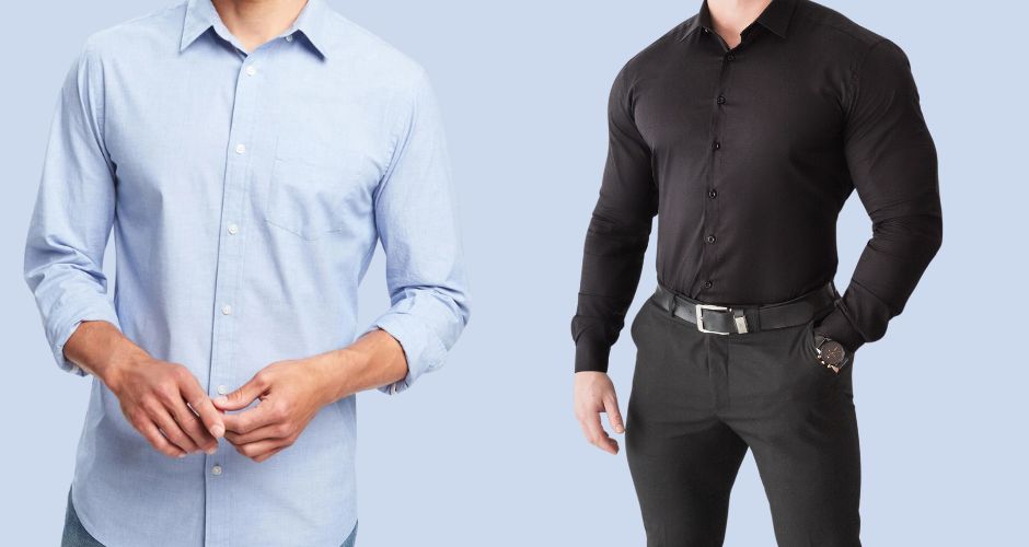 Muscle Fit Vs. Slim Fit Shirts