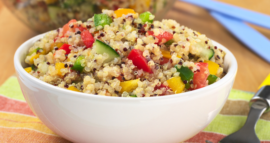 Quinoa and Roasted Veggie Salad